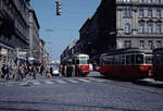 Wien Wiener Stadtwerke-Verkehrsbetriebe (WVB) SL 5 (L3 470 / L3 479) XX, Brigittenau, Wallensteinplatz am 30.