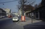 Wien WVB SL D/ (c3 1155) Heiligenstdter Strasse / Sickenberggasse im Oktober 1978.