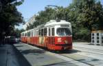 Wien WVB SL 26 (E1 4806) Floridsdorf, Hossplatz im Juli 1992.