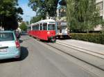 Wien Wiener Linien SL 37 (E1 4834) Geweygasse am 5. August 2010.