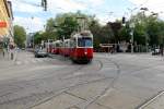 Wien WL SL 38 (E2 4026 + c5 1426) Währinger Strasse / Nussdorfer Strasse am 2.