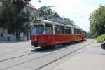 Wien Wiener Linien SL 38 (E2 4011 (SGP 1978)) Grinzinger Allee / An den Langen Lüssen am 2.