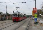 Wien Wiener Linien SL 6 (E1 4523 (Lohner 1973) + c3 1234 (Lohner 1961)) Simmeringer Hauptstraße / Zentralfriedhof 3.