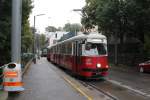 Wien Wiener Linien SL 49 (E1 4550, Rotax 1975) Hütteldorf, Bujattigasse am 14.