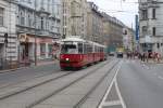 Wien Wiener Linien: E1 4862 + c4 1352 als SL 43 Elterleinplatz am 13.