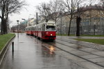 Wien Wiener Linien SL 6 (E1 4524 + c3 1211) Neubaugürtel / Felberstraße / Westbahnhof am 19.