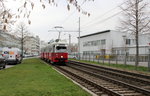 Wien Wiener Linien SL 6 (E1 4505 + c3 1222) Simmering, Svetelskystraße am 22.