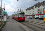 Wien Wiener Linien SL 71 (E2 4308) Simmering, Simmeringer Hauptstraße am 22.