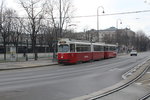 Wien Wiener Linien SL 71 (E2 4073 + c5 1473) Innere Stadt, Dr.-Karl-Renner-Ring am 24.