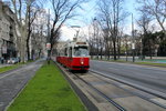 Wien Wiener Linien SL 2 (E2 4043) Innere Stadt, Opernring am 24.
