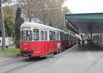 Wien Wiener Linien SL 5 (c4 1326 + E1 4827) Westbahnhof (Endstation) am 17.