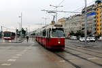 Wien Wiener Linien SL 18 (E2 4311 (Bombardier-Rotax 1986)) Wiedner Gürtel / Gertrude-Fröhlich-Sandner-Straße am 19.