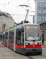 Wien Wiener Linien SL 58 (A1 92) Mariahilfer Straße / Gürtel / Westbahnhof am 19.