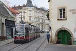 WL B1 632 auf der Linie D am 20.Juni 2015 in der Greinergasse.