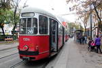 Wien Wiener Linien SL 26 (c4 1304 (Bombardier-Rotax 1974)) XXI, Floridsdorf, Hoßplatz am 21.