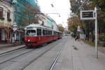 Wien Wiener Linien SL 26 (E1 4779 (SGP 1972)) XXI, Floridsdorf, Hoßplatz am 21.