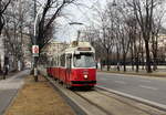 Wien Wiener Linien SL 2 (E2 4058) I, Innere Stadt, Opernring am 19.