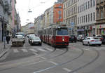 Wien Wiener Linien SL 5 (E2 4062 (SGP 1986)) XX, Brigittenau, Wallensteinstraße / Rauscherstraße am 14.