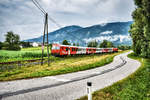 Geschoben von 2016 059-5, fährt die S4 4807 (Villach Hbf - Hermagor), nahe dem Bahnhof Görtschach-Förolach vorüber.
Aufgenommen am 4.7.2018.

<a href= http://www.gailtalbahn.at/  rel= nofollow >www.gailtalbahn.at/</a>
<a href= https://www.facebook.com/vereingailtalbahn/  rel= nofollow >www.facebook.com/vereingailtalbahn/</a>