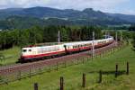 DB 103.235 mit Sonderzug 14734 am 26.05.2012, aufgenommen bei St.