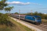 1216 234, unterwegs mit EC 173 nach Villach, am späten Nachmittag des 22.08.2014 zwischen Helmahof und Deutsch Wagram.