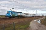 CD 380 011 brachte am 02.12.2015 den EC 103 nach Wien Westbahnhof.