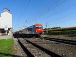 80 73 216-8, Steuerwagen für REX1784, kurz vor Bhf. Taufkirchen/Pram; 180912