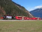 Diesellok D15 + B4 38 + BD4 41 + Steuerwagen VS7 - Zell Am Ziller - 04-02-2014