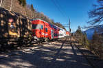 Unter anderem war im Güterzug auch dieser Dosto Steuerwagen (A-ÖBB 50 81 86-33 100-7) eingereiht.