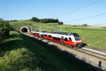 4744 024, als cjx 1928 unterwegs von Wien Westbahnhof nach Amstetten. Perschling, am 01.08.2020.