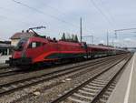 1116 228-8 mit Zugleistung RJ564, Bahnhof Seekirchen; 70501