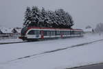 Schnee in der Weststeiermark.