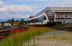 Ein Klatschmohn Feld erblüht im Bahnhof Lieboch ,.....

18.05.18