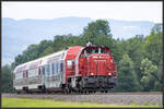 DH1700.1 erreicht mit dem Abendlichen R8567 die Haltestelle St. Peter im Sulmtal .
15.06.2022