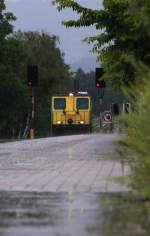 Wenns Bläschen regnet hält der Regen an  sagte meine Oma stets,..