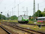 Am 12.06.2016 kam 193 812 mit einem vollen Holzzug aus Richtung Uelzen nach Stendal.Hier fuhr sie gerade um ihren Holzzug um ihn in Richtung Borstel/Niedergörne zu bringen.