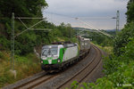 Containerzug mit der SETG 193 821 als DGS 95246 von Hamburg Waltershof nach Wiesau.