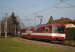 ET56 bei der Ausfahrt aus Bürmoos in Richtung Salzburg.