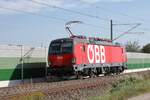 1293 086-5 (ÖBB) in Ostermünchen, 12. Oktober 2023