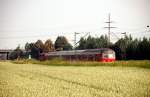 Die Bahn goes �ko, RB von Regensburg nach Plattling verkriecht  ...