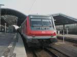 Hier ein RE9 nach Kassel-Wilhelmsh�he, dieser Zug stand am 5.4.2010 ...
