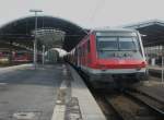 Hier ein RE9 nach Kassel-Wilhelmsh�he und im Hintergrund ein RE9 ...