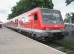 Hier ein ILA-Shuttle von Berlin ILA Bahnhof nach Berlin Lichtenberg, ...