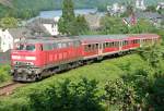 Zum erfolgreichen Ende des Tages zog 218 408-3 die RB ...