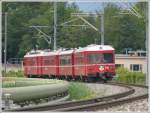 S1 1520 mit Steuerwagen 1715 bei Igis. (26.07.2010)  ...