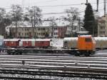 Steuerwagen SBB - G�tersteuerwagen STmgmss-t 95 85 272 0 902-6 abgestellt im G�terbahnhof von Winterthur am 10.01.2010