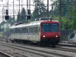 Steuerwagen SBB - Regio nach Aarau an der Spitze der Steuerwagen Bt 50 85 29-34 936-9 bei der einfahrt in den Bahnhof Wohlen am 29.05.2010