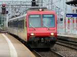SBB - Einfahrender Regio im Bahnhof Aarau am 20.06.2010  ...