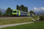 Ein EW III-Pendelzug f�hrt ...  Sandro Gadola 18.09.2011