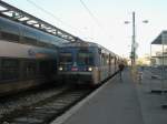Hier TER81485 von Toulon nach Marseille St.Charles, bei der Einfahrt ...